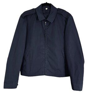 Vintage Ceiling Zero Jacket Mens 38S Lightweight USAF Military Blue1157 Blauer